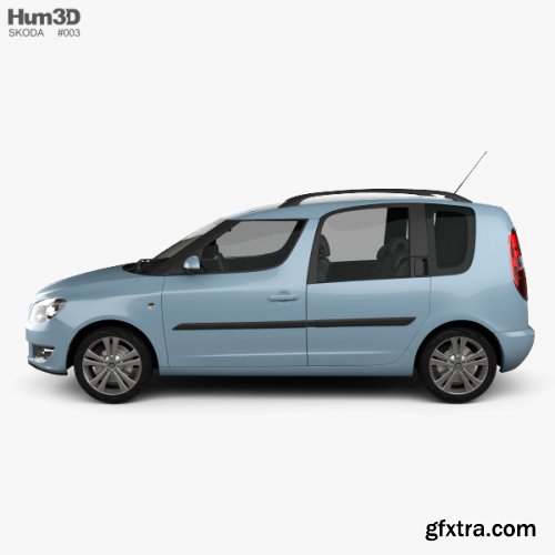 Skoda Roomster 2011 3D model