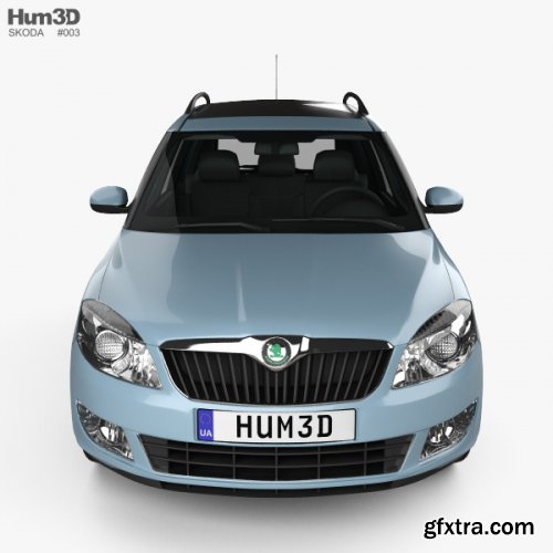 Skoda Roomster 2011 3D model