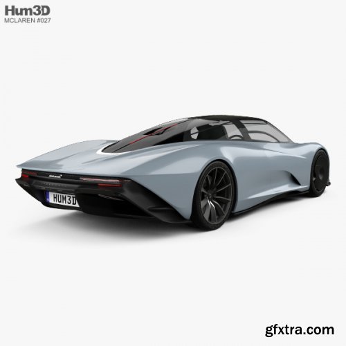 McLaren Speedtail 2019 3D model