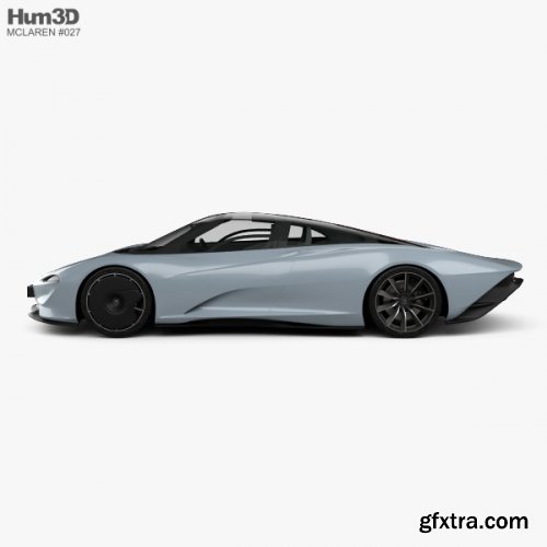 McLaren Speedtail 2019 3D model