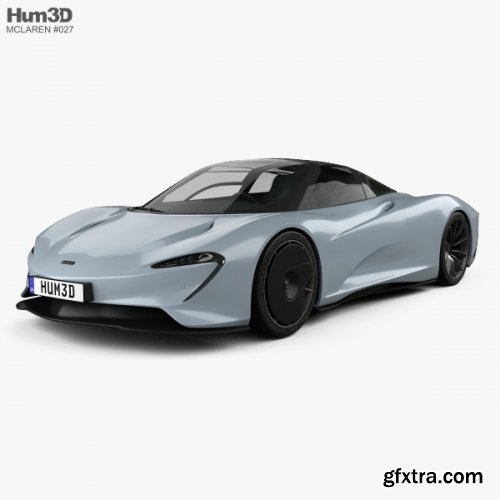 McLaren Speedtail 2019 3D model