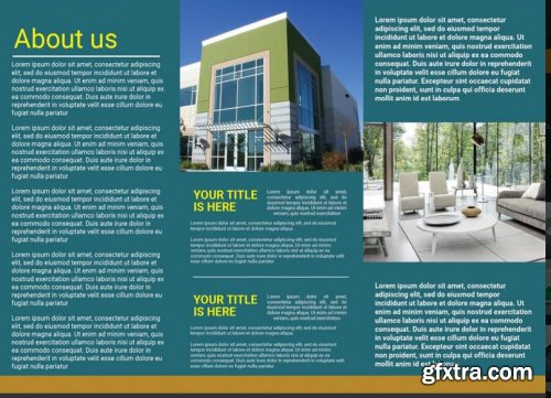 Corporate Business Trifold Brochure