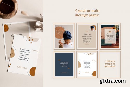 CreativeMarket - eBook template InDesign Kayla 4331657