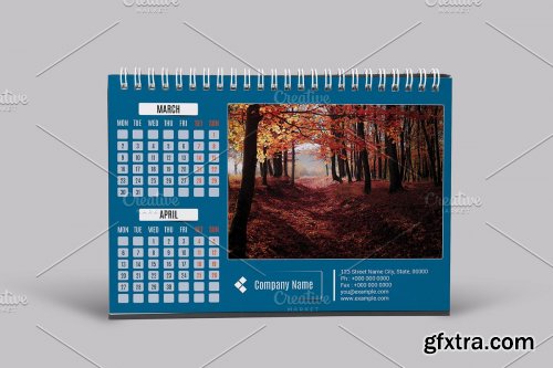 CreativeMarket - Desk Calendar 2020 V23 4363159