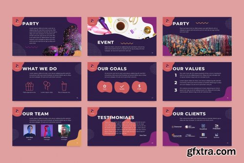 Event Management PowerPoint Presentation Template