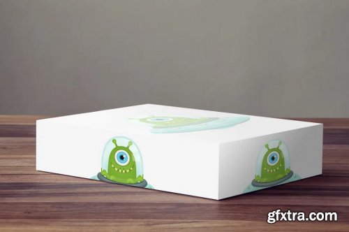 8 Box Mock-ups