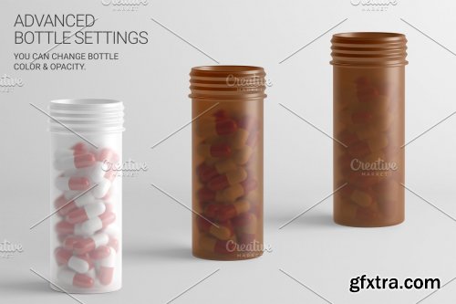 CreativeMarket - Pills SM Mock-Up #1 [V2.0] 4326218