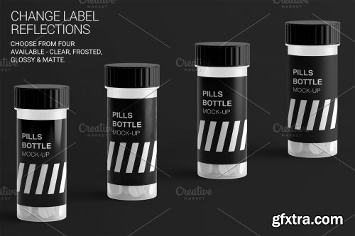 CreativeMarket - Pills SM Mock-Up #1 [V2.0] 4326218