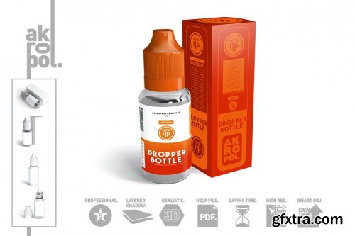 CreativeMarket - Dropper Bottle MockUp 4325726