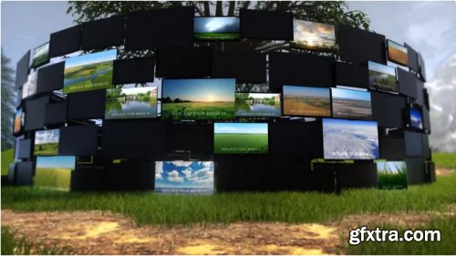 Video Screens On Nature - After Effects 313714