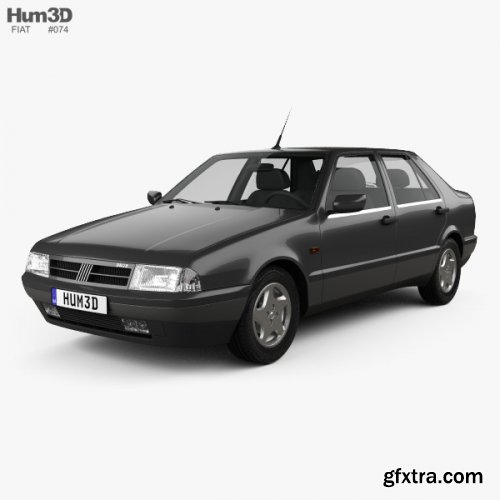 Fiat Croma (154) 1993 3D model