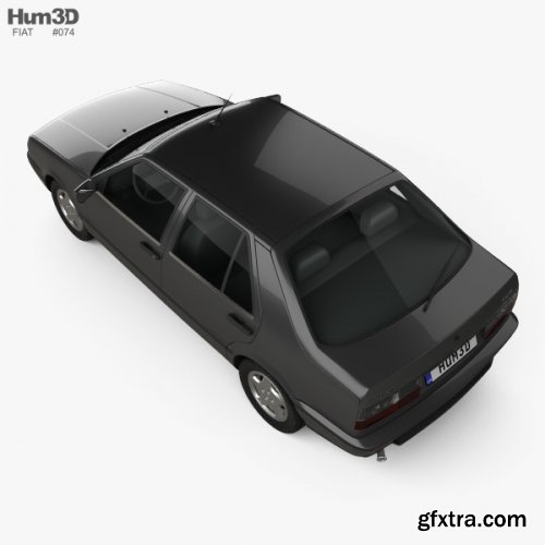 Fiat Croma (154) 1993 3D model