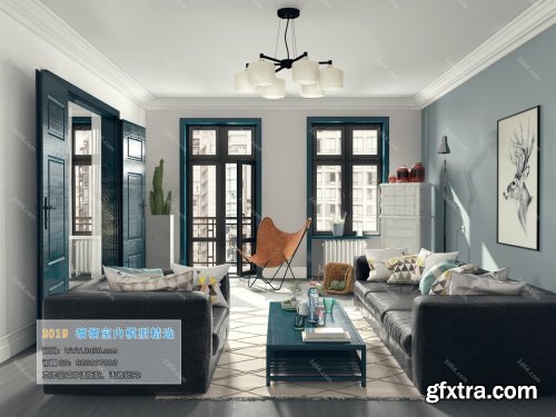 Modern Style Livingroom 385 (2019)