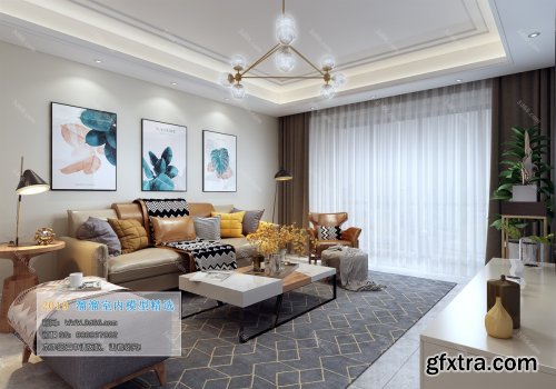 Modern Style Livingroom 386 (2019)