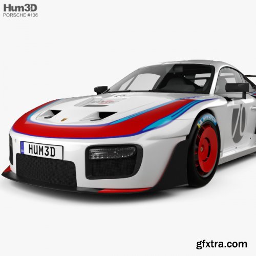 Porsche 935 2019 3D model