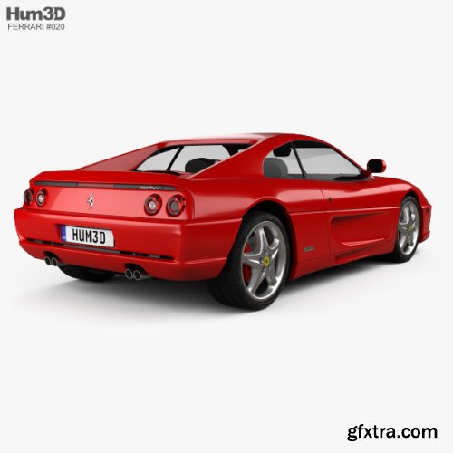 Ferrari F355 F1 Berlinetta 1999 3D model