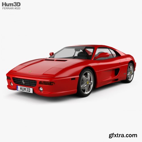 Ferrari F355 F1 Berlinetta 1999 3D model