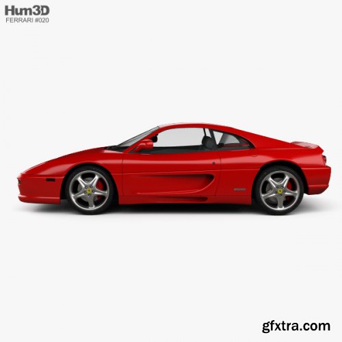 Ferrari F355 F1 Berlinetta 1999 3D model