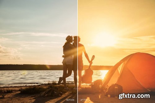 CreativeMarket - Golden Hour LR Mobile and ACR Preset 4170928