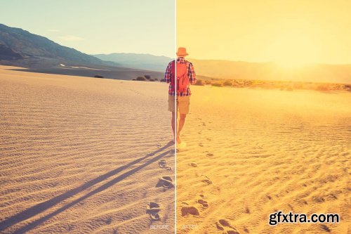 CreativeMarket - Golden Hour LR Mobile and ACR Preset 4170928