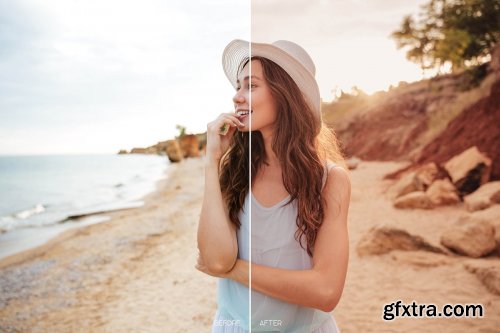 CreativeMarket - Golden Hour LR Mobile and ACR Preset 4170928