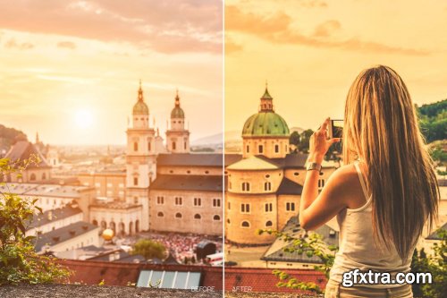 CreativeMarket - Golden Hour LR Mobile and ACR Preset 4170928