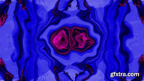 Swirling Liquid Background Set