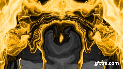 Swirling Liquid Background Set