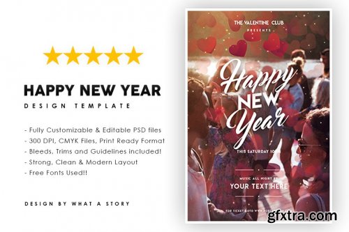 CreativeMarket - Happy New Year 4359589