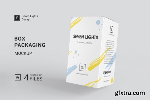 CreativeMarket - Box / Packaging Mockup 4162911