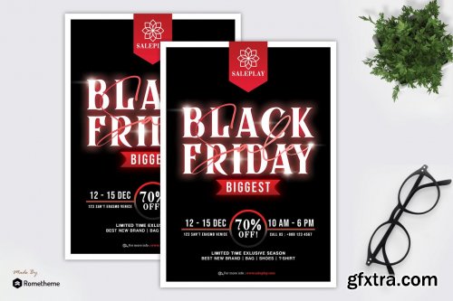 Saleplay - Black Friday Promotion Flyer HR