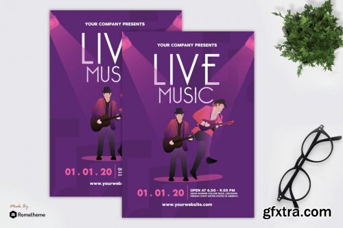 Live Music - Flyer GR