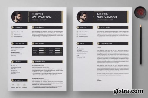 Clean Resume CV Template