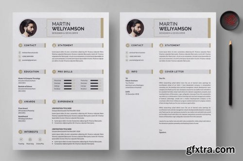 Clean Resume CV Template