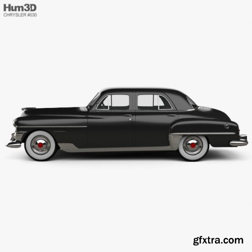 Chrysler New Yorker sedan 1950 3D model