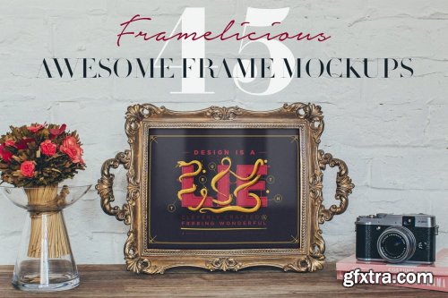 CreativeMarket - BLACK FRIDAY Huge Frame Mockup 4332302