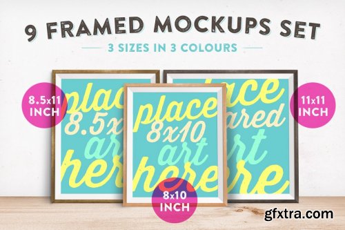 CreativeMarket - BLACK FRIDAY Huge Frame Mockup 4332302