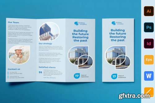 Building Company Brochure Trifold