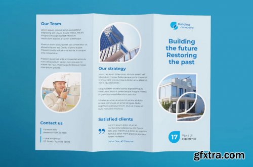 Building Company Brochure Trifold