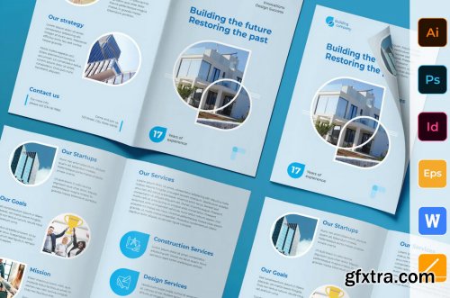 Building Company Brochure Bifold