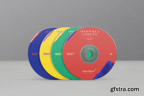 CD / DVD Сardstock Paper Sleeve Mock-Ups Vol.1