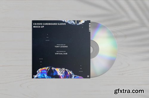 CD / DVD Сardstock Paper Sleeve Mock-Ups Vol.1