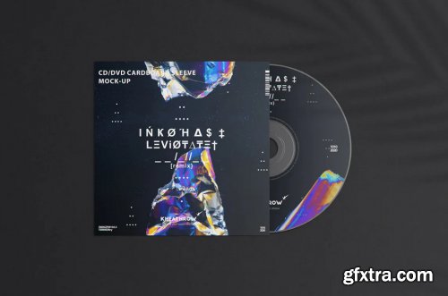 CD / DVD Сardstock Paper Sleeve Mock-Ups Vol.1