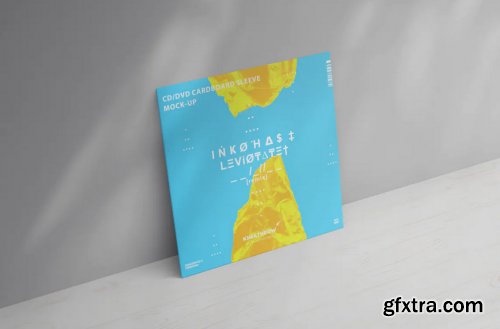 CD / DVD Сardstock Paper Sleeve Mock-Ups Vol.1