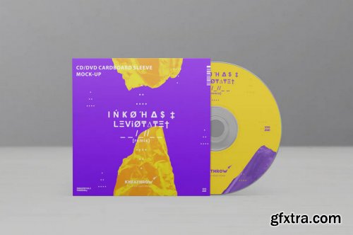 CD / DVD Сardstock Paper Sleeve Mock-Ups Vol.1