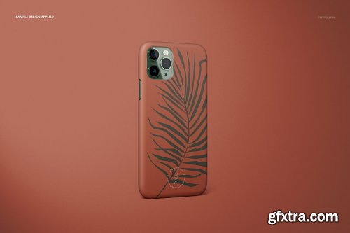 CreativeMarket - iPhone 11 Pro Matte Snap Case Mockup 4364960