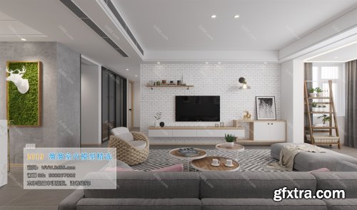 Nordic Style Livingroom 19 (2019)