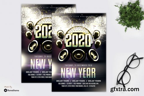 New Year Flyer MR