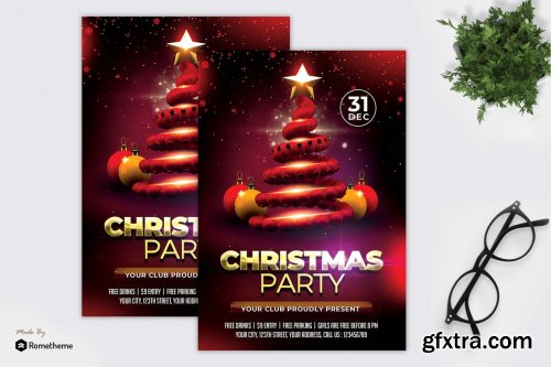 Christmas Party Flyer MR