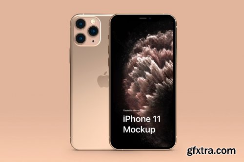 CreativeMarket - iPhone 11 Pro Max Mockup Kit 4299410